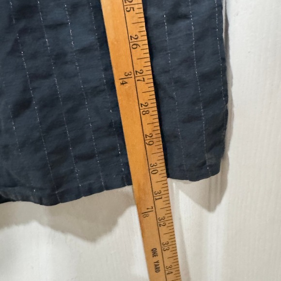 Jigsaw Women's Sleeveless Black Dress Size 12, Striped Summer Casual‎ - Picture 7 of 9